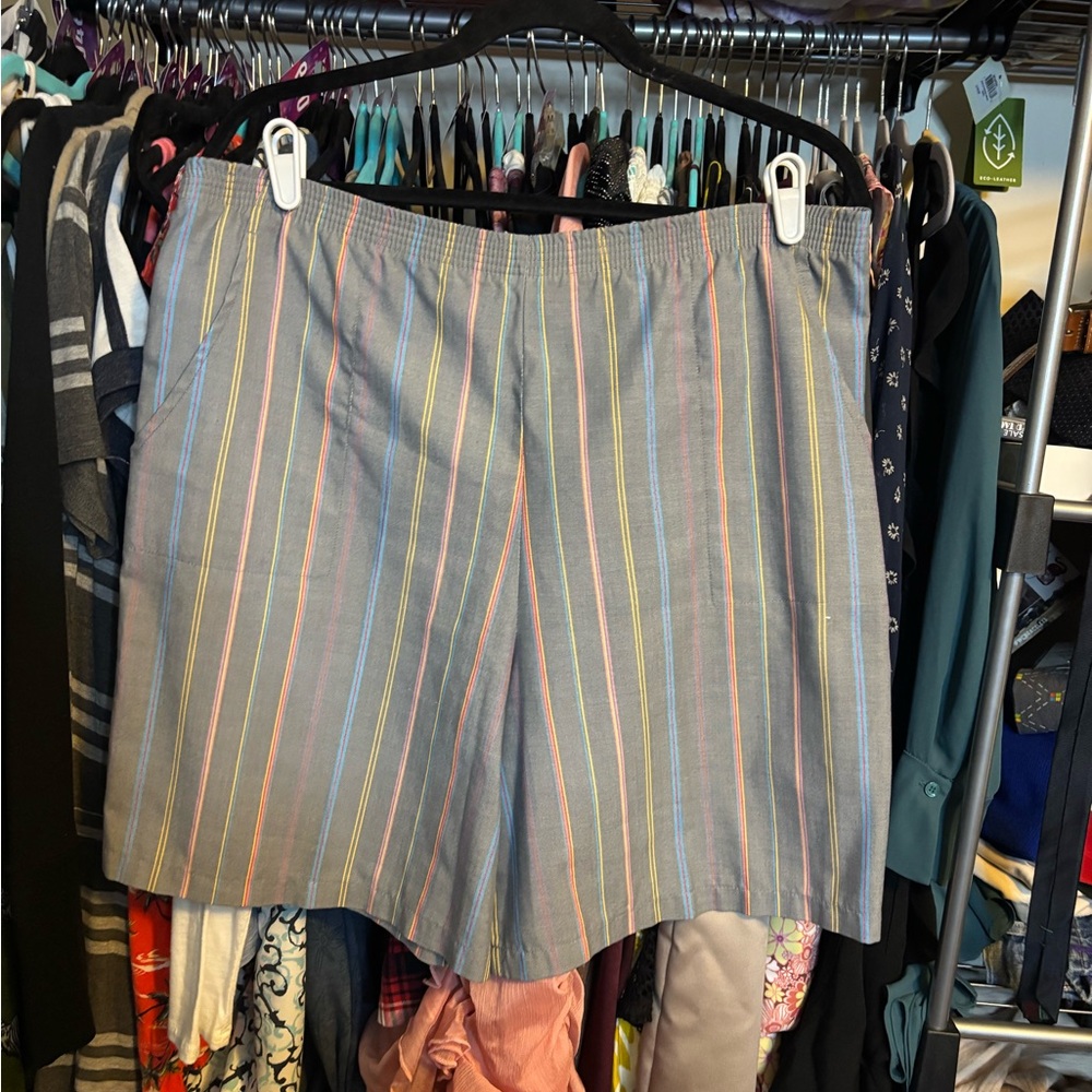 Vintage Koret Pastel Striped Men's Shorts